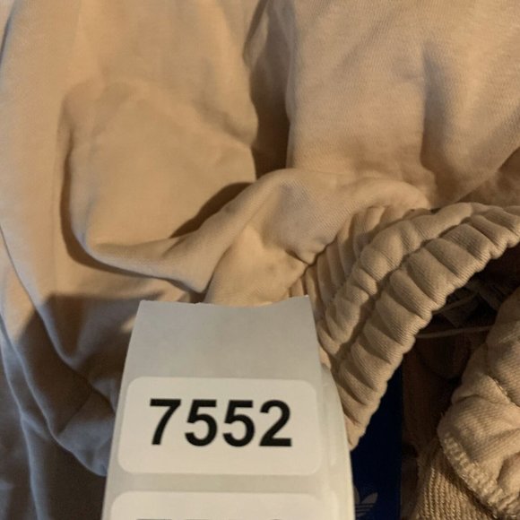 Adidas‎ Jogger Pants Women's Small Halo Blush Cotton Drawstring Fitted 7552 - Picture 10 of 10